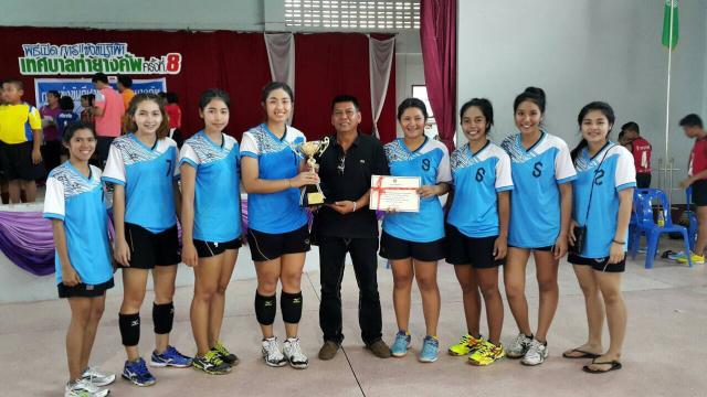 ร่วมกับ ทต.ท่ายางในการแข่งขันกีฬาวอลเล่ย์บอลประชาชนหญิง ท่ายางคัพ